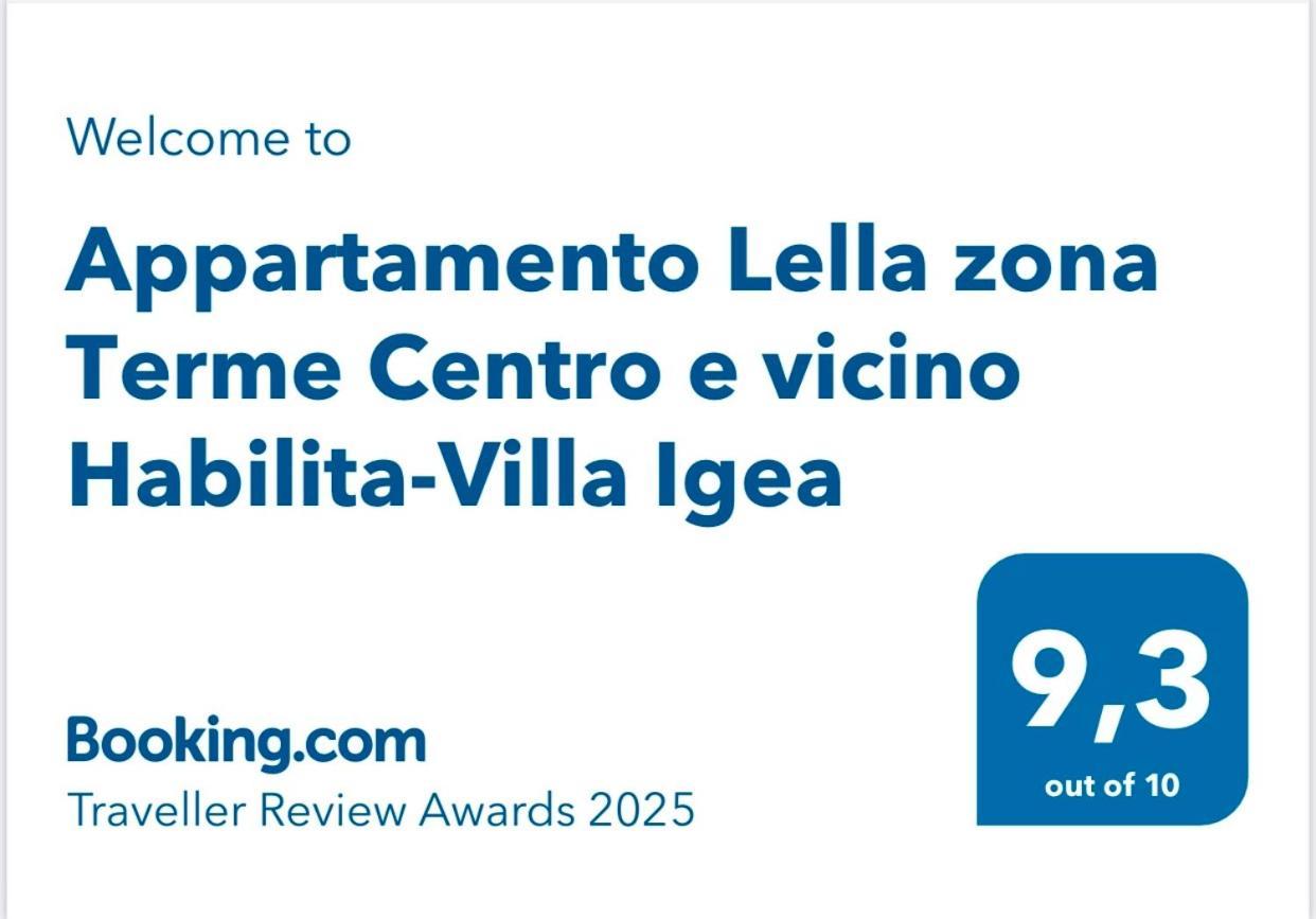 Appartamento Lella Zona Terme Centro E Vicino Habilita-Villa Igea أكوي تيرمي المظهر الخارجي الصورة